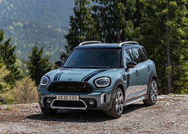 Mini Countryman má jen mírně upravenou příď