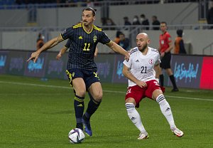 Zlatan Ibrahimović je pro baráž s Čechy vykartovaný.