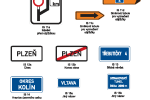 Současně používané dopravní značení