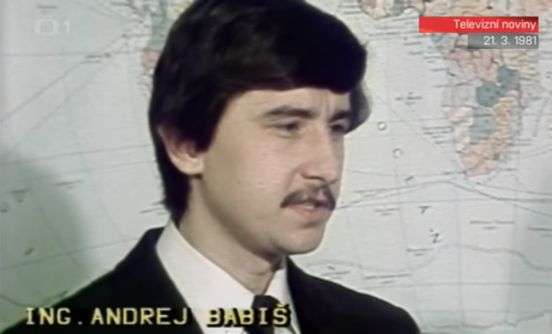 Andrej Babiš v roce 1981 poskytl televizní rozhovor.