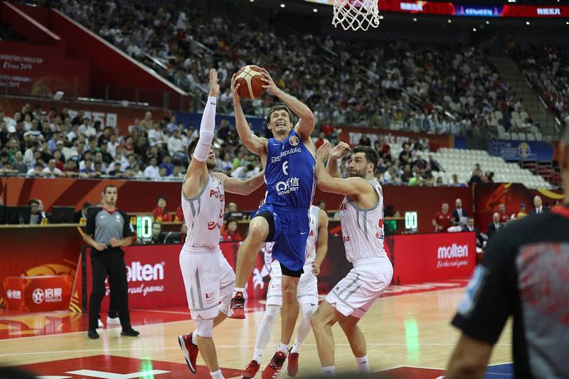 Utkání basketbalového mistrovství světa - Česko vs. Polsko