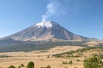 Popocatepetl je jednou z nejnebezpečnějších sopek na Zemi. Ilustrační foto