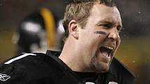 Quarterback Ben Roethlisberger byl klíčovou postavou PIttsburghu proti Baltimore.