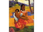 Obraz Paula Gauguina s Tahiťankami.