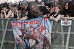 Britská heavymetalová skupina Iron Maiden vystoupila ve středu 20.června v Letňanech.