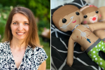 Na mateřské dovolené začala šít panenky pro nemocné děti a už nepřestala