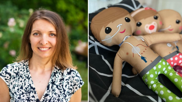 Na mateřské dovolené začala šít panenky pro nemocné děti a už nepřestala
