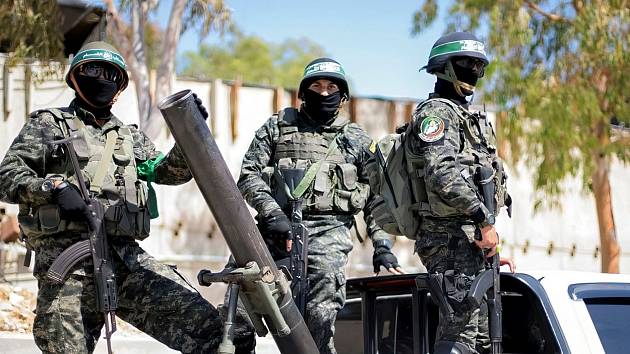 Ozbrojenci z palestinského hnutí Hamás
