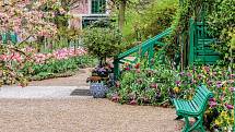 Nádherná zahrada a malířova osobnost přitahovaly přátele a umělce z celého světa již za Monetova života.