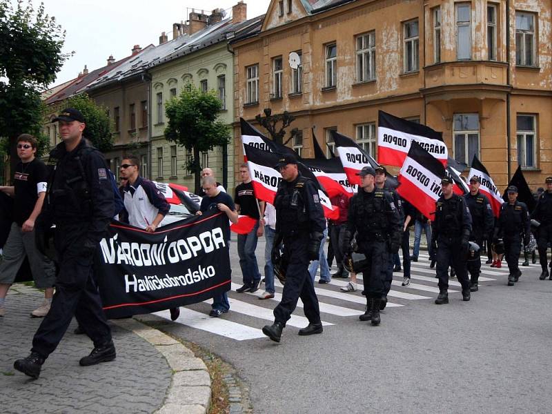 Do pražských ulic se chystají i neonacisté z Vysočiny.