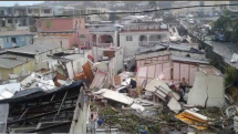 Spoušť, kterou na ostrově Svatý Martin zanechal hurikán Irma