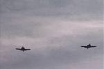 Dvojice stíhacích letadel CF-100