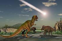Obřím ještěrům se stal osudným přílet vesmírného tělesa. Zda šlo o planetku, nebo dinosaury vyhubila kometa, se vědci stále přou.