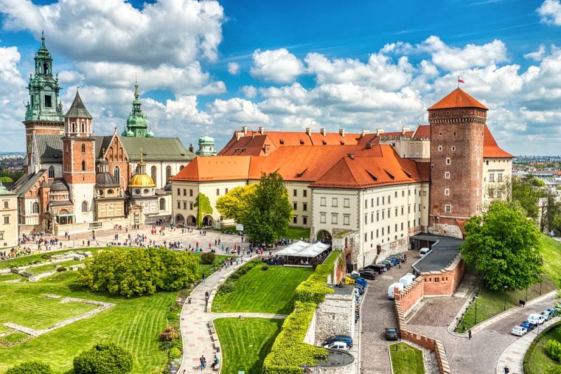 Krakov, hrad Wawel