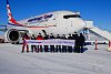 Smartwings jako první na světě přistály na Antarktidě s Boeingem 737 MAX
