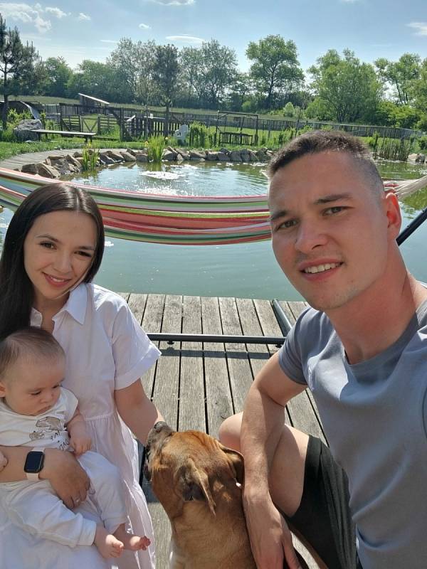 BRANKÁŘ Slovácka Filip Nguyen s rodinou