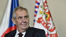 Prezident Miloš Zeman.