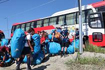 Evakuace skautů z jamboree v Jižní Koreji