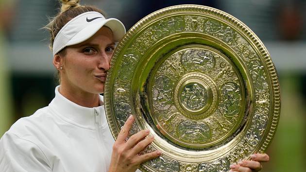 Markéta Vondroušová vyhrála Wimbledon