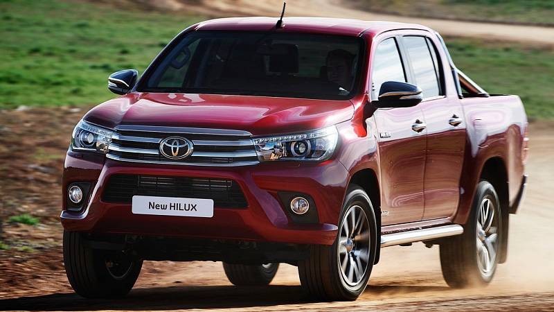 Toyota Hilux si polepšila docela výrazně. Loni byla 14., před rokem 20.