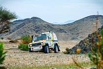 Ollie Roučková na Rallye Dakar 2023.