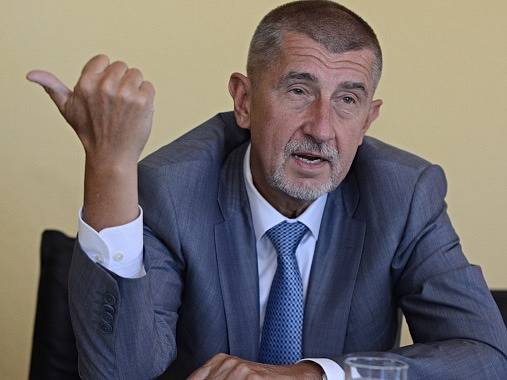 Ministr financí Andrej Babiš (ANO).