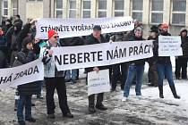 Demonstrace zaměstnanců Vítkovice Power Engineering, Vítkovické strojírny