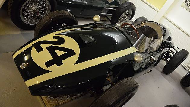 Cooper T51 Climax F1, na kterém Jack Brabham v roce 1959 získal první titul mistra světa.