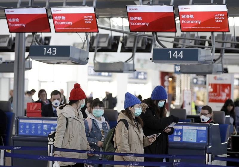 V únoru byl vyhlášen zákaz letů mezi Prahou a Pekingem