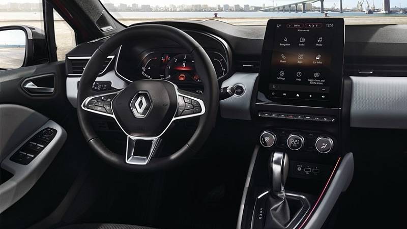 Interiér nové generace Renaultu Clio