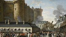 Pád Bastilly. Dobytí tohoto pařížského vězení je označováno jako počátek Velké francouzské revoluce. Foto: Wikimedia Commons, volné dílo