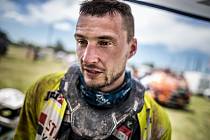 Ondřej Klymčiw na rallye Dakar