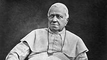 Papež Pius IX., vyfotografovaný Adolphem Braunem u příležitosti svých 83. narozenin