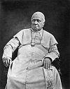 Papež Pius IX., vyfotografovaný Adolphem Braunem u příležitosti svých 83. narozenin