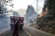 Lesní požáry v Turecku