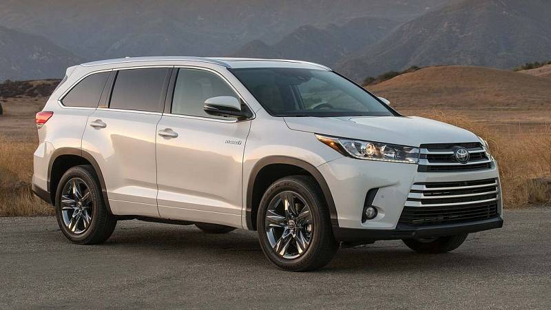 9. Toyota Highlander.