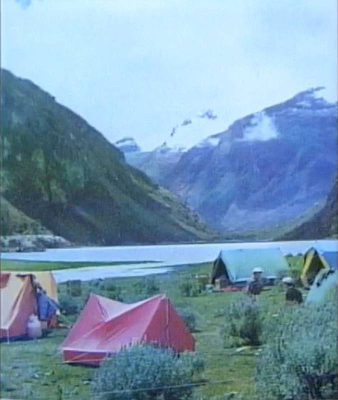 Tábor Expedice Peru 1970