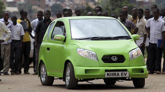 Kiira EV z Ugandy je prvním africkým elektromobilem. Jeho design je ale poněkud zvláštní.