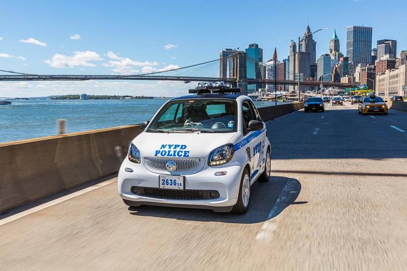 Smart Fortwo ale jezdí i v USA, třeba v New Yorku