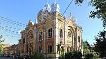 Synagoga a další židovské objekty ve čtvrti Fabric v rumunském Temešváru patří podle Světového památkového fondu mezi nejohroženější památky světa.