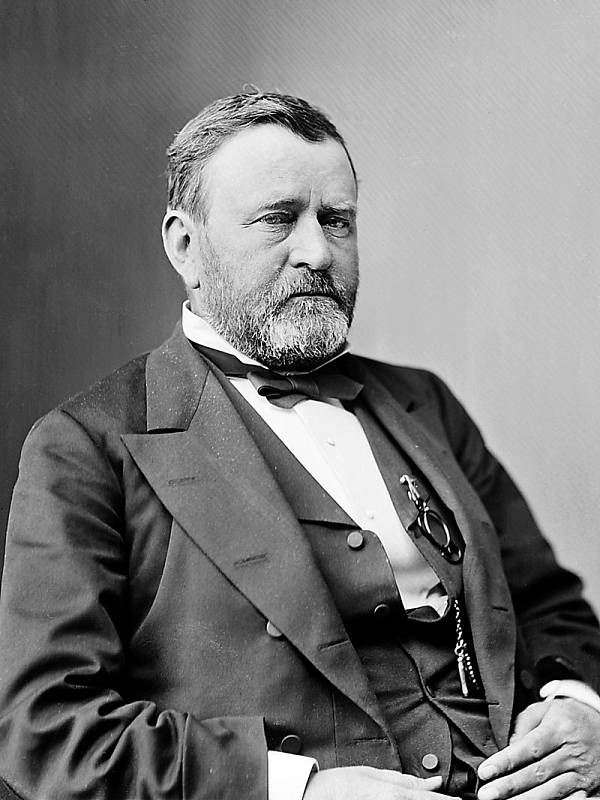 Zákon, kterým byl zřízen národní park Yellowstone, podepsal v roce 1872 tehdejší americký prezident Ulysses S. Grant.