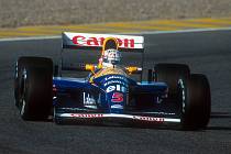 Ikonický vůz Williams FW14B, který Nigela Mansella dovezl v roce 1992 k titulu mistra světa F1