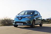 Renault Zoe během testů na Sardinii