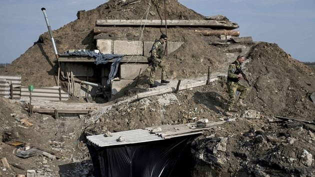 Válkou zmítané území na ukrajinském Donbasu