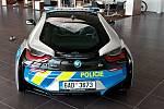 BMW i8 ve službách Policie ČR.