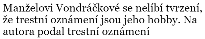 Jaroslava Pokorná Jermanová is new Vondráčková, popřípadě is new Martin Michal, psali vtipálci s odkazem na zálibu známé dvojice v souzení