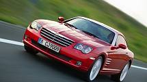Chrysler Crossfire (2004). Motor: 3.2i (160 kW), najeto: 160 000 km. Cena: 160 000 Kč.