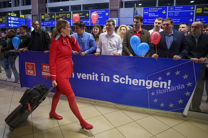 Rumunsko oslavuje vstup do schengenského prostoru