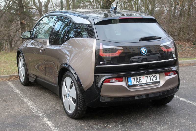 Test BMW i3 s 120Ah novým vysokonapěťovým akumulátorem.