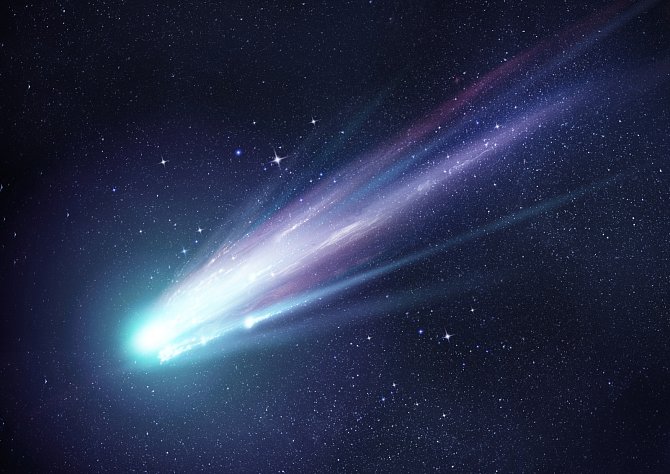 Čínský student z pražské Univerzity Karlovy objevil pětitisící kometu. Jubilejním nálezem pomohl agenturám NASA a ESA při průzkumu vesmíru. Ilustrační foto